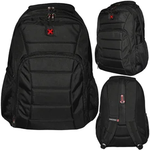 Plecak na laptopa Travel'n'Meet MER-649S czarny - Torby na laptopy - miniaturka - grafika 1