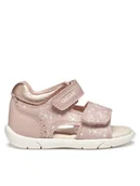 Buty dla dziewczynek - Geox Sandały B Sandal Zapito B556FD 000BC C8172 Różowy - miniaturka - grafika 1