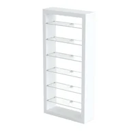 Meble kosmetyczne - SHINE Regał fryzjerski Rodzaj płyty: Płyta Laminowana - miniaturka - grafika 1