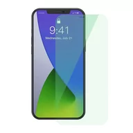 Szkła hartowane na telefon - Blue Baseus Baseus 2x zielone szkło hartowane 0,15 mm z filtrem Anti Light iPhone 12 mini (SGAPIPH54N-LP02) - iPhone 12 mini SGAPIPH54N-LQ02 - miniaturka - grafika 1