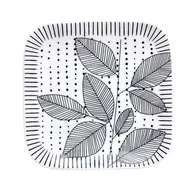 Talerze - Zestaw 2 talerzyków z porcelany 11x11 cm Nuova R2S Organic - miniaturka - grafika 1