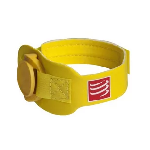 COMPRESSPORT Chip Strap Pasek na chip Żółty - Pozostały sprzęt i akcesoria do ćwiczeń - miniaturka - grafika 2