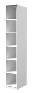 Regał Optima 15 35X217 Biały Połysk - Inne meble do salonu - miniaturka - grafika 1