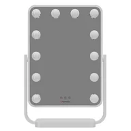 Lusterka do makijażu - Lusterko kosmetyczne HUMANAS HS-HM01 Biały - miniaturka - grafika 1