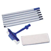 Inne artykuły do sprzątania - Wenko Myjka do szyb MAXI + długa składana rączka zasięg roboczy do 3 m B0007VK2EG - miniaturka - grafika 1