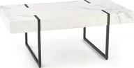 Ławy i stoliki kawowe - Elior Biała ława marmurowa do salonu - Rero - miniaturka - grafika 1