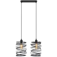 Lampy sufitowe - Lampa wisząca SPRĘŻYNA 6801/2 01 Elem - miniaturka - grafika 1