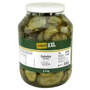 TOPSELLER XXL Sałatka szwedzka 2,5 kg - Koncentraty warzywne, przeciery - miniaturka - grafika 1
