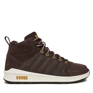Sneakersy K-Swiss Vista Trainer Mid 07145 229 Brązowy - Sneakersy męskie - miniaturka - grafika 1