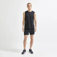 Koszulki męskie - Męska koszulka bez rękawów CRAFT ADV ESSENCE SL TEE M 1908752-999000 – Czarny - miniaturka - grafika 1
