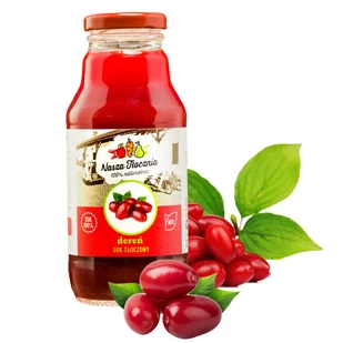 Sok tłoczony z DERENIA 100% Dereń NFC 330ml - Soki i napoje niegazowane - miniaturka - grafika 1
