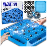 Gry planszowe - Magnetyczne Kule Gra Strategiczna Szachy Zestaw Plansza - miniaturka - grafika 1