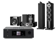 Kino domowe - NAD T 778 (czarny) + 702 S3 + 707 S3 + HTM71 S3 + DB4S (czarny) - miniaturka - grafika 1