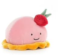 Maskotki i pluszaki - MASKOTKA JELLYCAT - UŚMIECHNIĘTE CIASTKO MALINOWE - Pretty Patisserie Dome Framboise - miniaturka - grafika 1