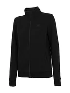 Kurtki i kamizelki sportowe damskie - 4F Bluza w kolorze czarnym - miniaturka - grafika 1