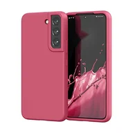 Etui i futerały do telefonów - Etui na telefon Samsung Galaxy S22, miękkie, elastyczne silikonowe żelowo-gumowe etui chroniące przed upadkiem, smukłe, odporne na uderzenia etui do Samsunga Galaxy S22, niesamowity różowy - miniaturka - grafika 1