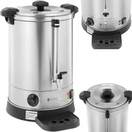 Inne urządzenia gastronomiczne - Warnik podgrzewacz do wody z podwójnymi ściankami i ociekaczem 13.5 L 2500 W srebrny - miniaturka - grafika 1