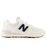 Buty sportowe męskie - Buty New Balance U574NWB - białe - miniaturka - grafika 1