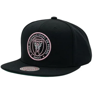 Mitchell & Ness czapka z daszkiem Snapback NBA Inter Miami czarny - Czapki dla dzieci - miniaturka - grafika 1