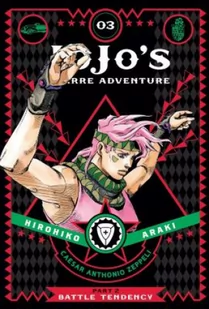Viz Media, Subs. of Shogakukan Inc JoJo's Bizarre Adventure: Part 2--Battle Tendency, Vol. 3 - Pozostałe książki - miniaturka - grafika 2