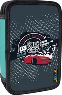 Piórniki - Piórnik Trzysuwakowy z Wyposażeniem CAR RACING Street - miniaturka - grafika 1