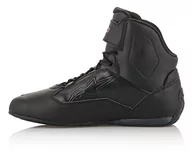 Buty motocyklowe - Alpinestars NC, Ballet Płaski Unisex-Dorosły, Czarny Biały, 40 EU - miniaturka - grafika 1