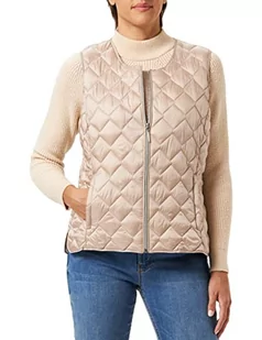 comma Kamizelka damska bez rękawów, 8143 beżowa, 42 - Kamizelki damskie - miniaturka - grafika 1