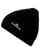 Czapki damskie - Quiksilver Czapka chłopięca czarna jeden rozmiar - miniaturka - grafika 1