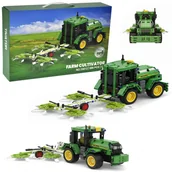 Klocki - Coil klocki konstrukcyjne zestaw 500 el. elementów traktor przyczepa kombajn - miniaturka - grafika 1