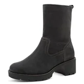 Botki damskie - TAMARIS Damskie botki Comfort Boot, antracytowe, 37 EU, antracytowy, 37 EU - miniaturka - grafika 1