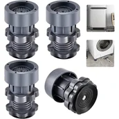 Akcesoria i części do pralek i suszarek - Podkładki antywibracyjne do pralki - 4 uniwersalne podkładki do pralki, regulowane stojaki do pralki i suszarki - miniaturka - grafika 1