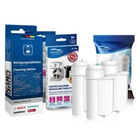 Akcesoria i części do ekspresów do kawy - Zestaw Bosch, Filtr Aqualogis AL-Inte 3szt, Tabletki Czyszczęce Siemens TZ80001, Decalc 6szt - miniaturka - grafika 1