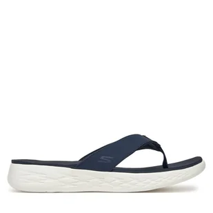 Japonki Skechers On-The-Go 600-Vacay 140702/NVY Granatowy - Klapki i japonki damskie - miniaturka - grafika 1