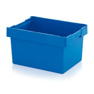 AUER Skrzynka plastikowa bez wieka 600x400x320 mm MB 6432 - Pojemniki przemysłowe - miniaturka - grafika 1