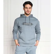 Bluzy męskie - Calvin Klein Bluza BOX STRIPED LOGO | Regular Fit - miniaturka - grafika 1