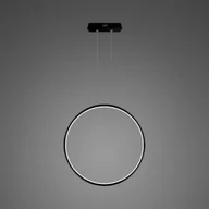 Lampy sufitowe - Lampa wisząca Ledowe okręgi No.1 X Φ60cm czarna in 3k ściemnialna Altavola Design - miniaturka - grafika 1
