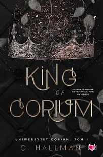 King of Corium. Uniwersytet Corium. Tom 1 - Literatura erotyczna - miniaturka - grafika 1
