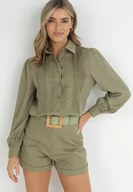 Komplety damskie - Ciemnozielony Komplet 2-częściowy Nefira - miniaturka - grafika 1