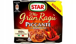 Star Gran Ragu pikantny sos do spaghetti 2szt - Pasztet i przetwory mięsne - miniaturka - grafika 1