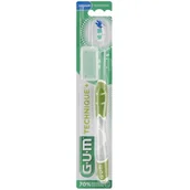 Szczoteczki do zębów - Sunstar GUM szczoteczka Technique Plus medium 483 - miniaturka - grafika 1