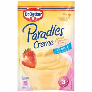 Dr. Oetker Paradies Creme VANILLE GESCHMACK z DE - Desery dla dzieci - miniaturka - grafika 1