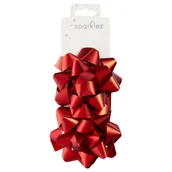 Opakowania i torebki na prezenty - Sparklez Rozeta Czerwona 2 Szt - miniaturka - grafika 1