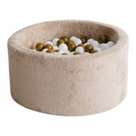 Suche baseny - Suchy basen z kulkami 40x90 PLUSZ BEŻ - 200 piłek - miniaturka - grafika 1