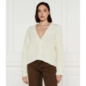 Swetry damskie - Liu Jo Kardigan | Relaxed fit | z dodatkiem wełny - miniaturka - grafika 1