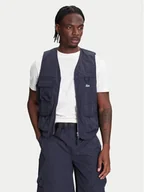 Kamizelki męskie - Robe di Kappa Kamizelka Giovani Biserta 65127BW Granatowy Regular Fit - miniaturka - grafika 1