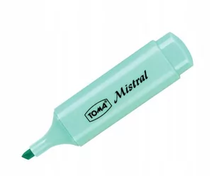 Zakreślacz Mistral Pastel niebieski 10szt) TOMA - Przybory szkolne - miniaturka - grafika 1