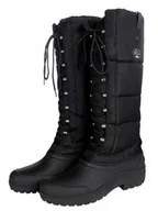 Buty do jazdy konnej - Termobuty HKM Husky czarne, rozmiar: 35 - miniaturka - grafika 1