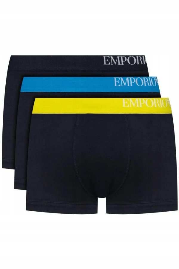 Bokserki męskie Emporio Armani 111357 CS713 64135 Granatowe 3-pack - S