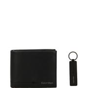 Breloki - Calvin Klein Skórzany portfel + brelok - miniaturka - grafika 1