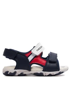 Geox Sandały B Sandal Flaffee Boy B4559A 08515 C0735 M Granatowy - Buty dla chłopców - miniaturka - grafika 1